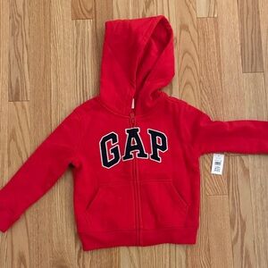 GAP Kids Bright Red Hoodie